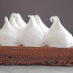 Vegan chocolate tart